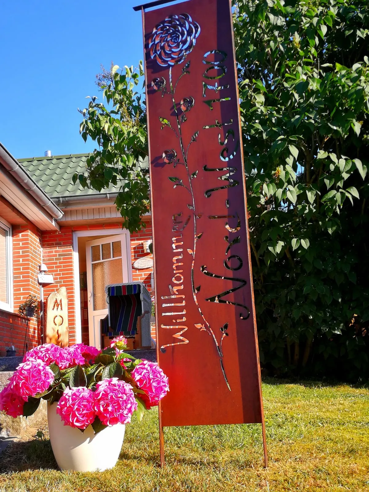 Entrance to the guesthouse